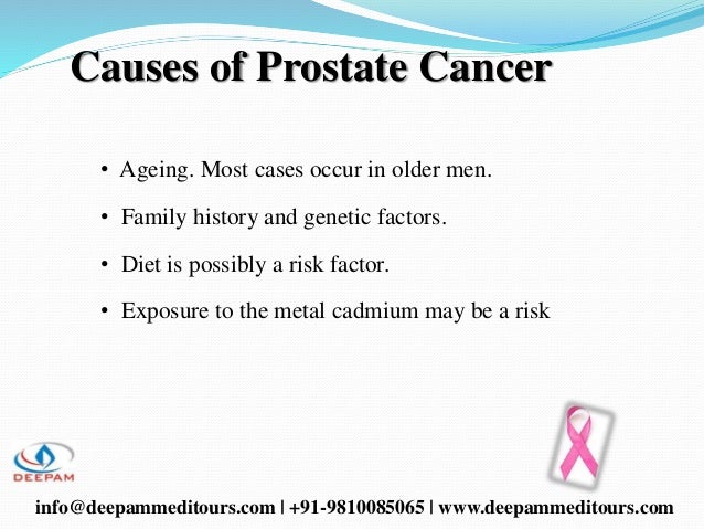 Prostate cancer treatment in india