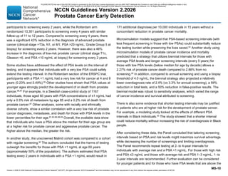 Prost@te Risk Nccn NCCN Guidelines Version 2.2026 for Prostate Cancer Early Detection and ...
