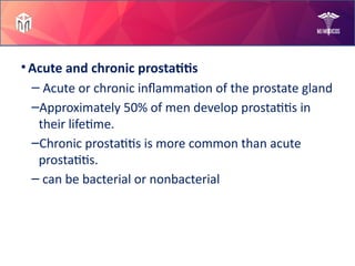 Prostate Diseases by Mam Rabia!.pptx slides | PPTX