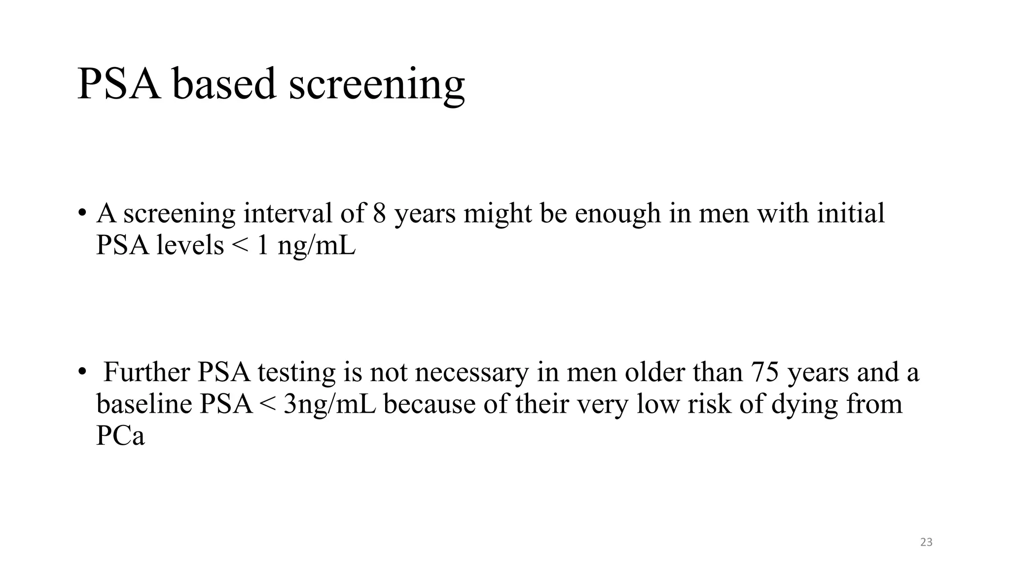 Prostate specific antigen | PPTX