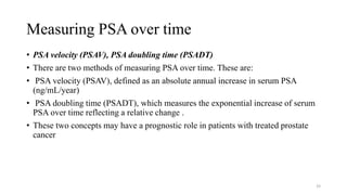Prostate specific antigen | PPTX