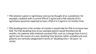 Prostate specific antigen | PPTX