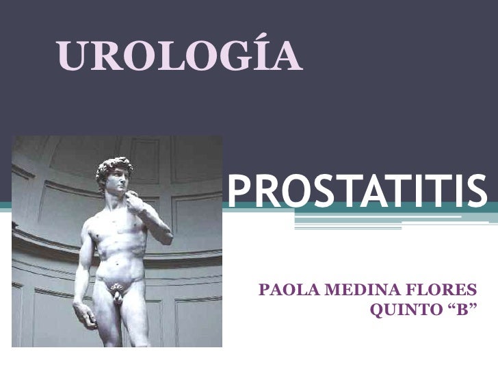 a prostatitis gyümölcs kezelése