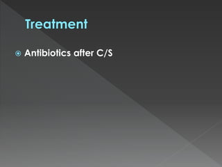  Antibiotics after C/S