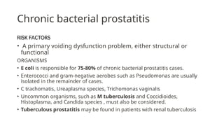 Prostatitis and other chronic painfull conditions-male.pptx
