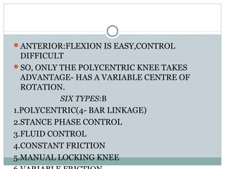 Prosthesis and orthotics | PPT
