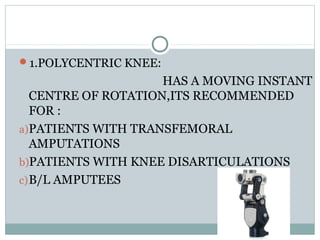 Prosthesis and orthotics | PPT