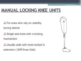 Prosthesis in orthopaedics details about various upperlimb and lower ...