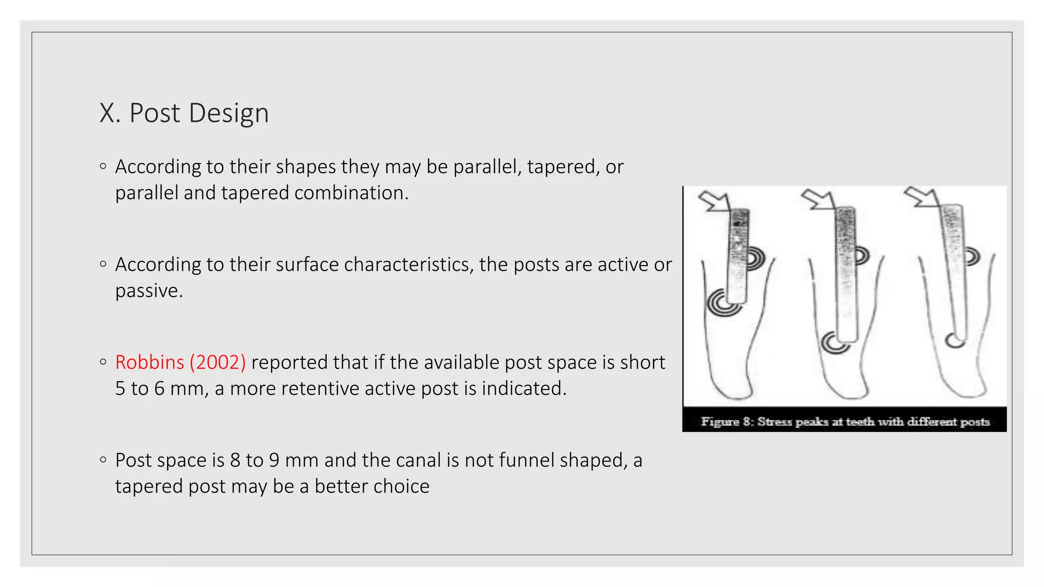 Prosthodontic management of endodontically treated teeth [autosaved] | PPTX