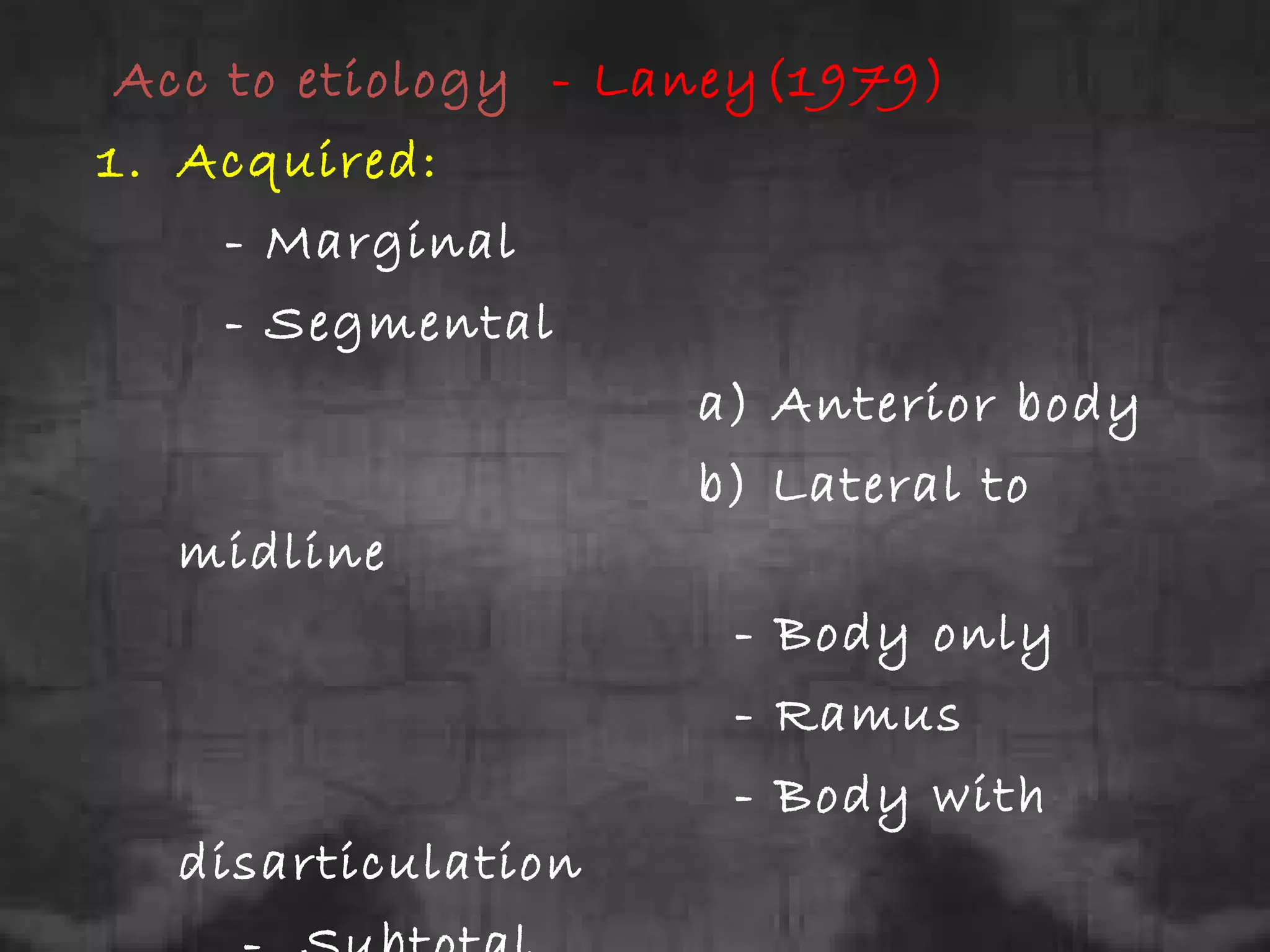 Marginal Ramus Prosthodontic Management of Mandibular Defects | PPT