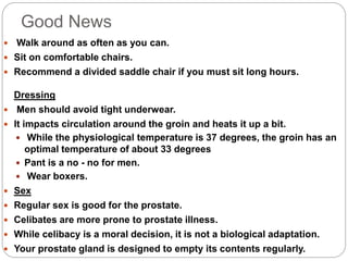 Prostrate Enlargement-Must read for men above 40 | PPT