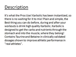 Pro Supps Karbolic