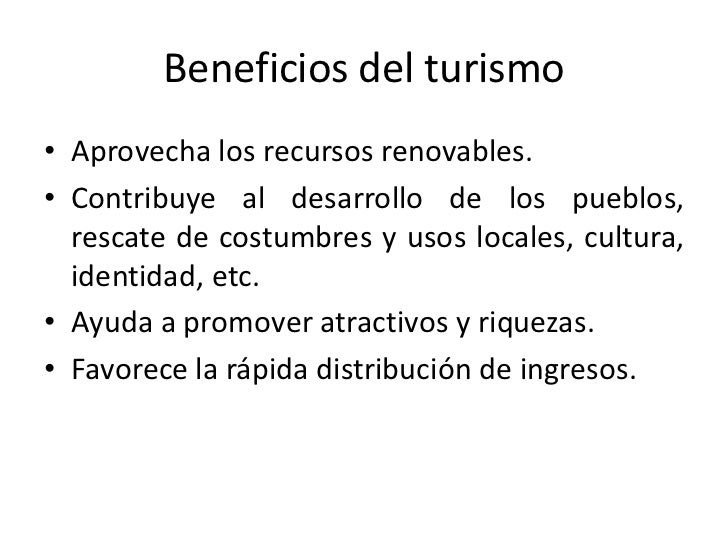 Pros Y Contras Del Turismo En España