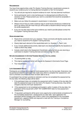 Prosystem participant handbook | PDF