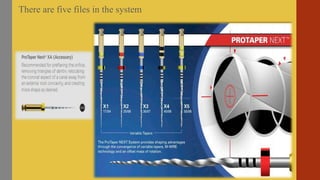Pro Taper Files Rct Protaper Next File/ Dr.Sarah Alkhateeb | PPTX