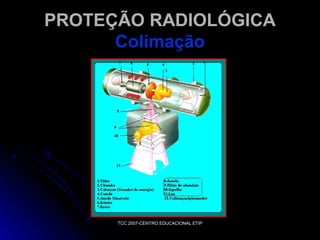 PROTEÇÃO RADIOLÓGICA
Colimação

TCC 2007-CENTRO EDUCACIONAL ETIP

 