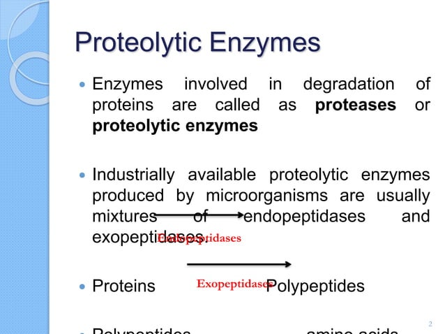 Proteolytic enzymes