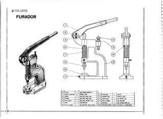 Protec desenhista de máquinas