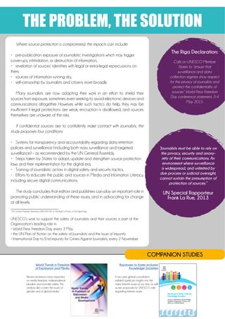 Protecting journalism sources in the digital age | PDF