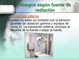 Protección radiológica