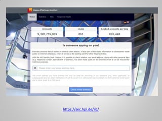 https://sec.hpi.de/ilc/
 
