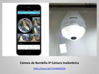 Cámara de Bombilla IP Cámara Inalámbrica
https://youtu.be/Y1wWN8J3Ytk
 