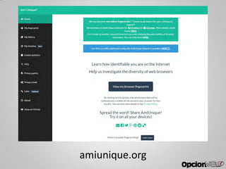 amiunique.org
 