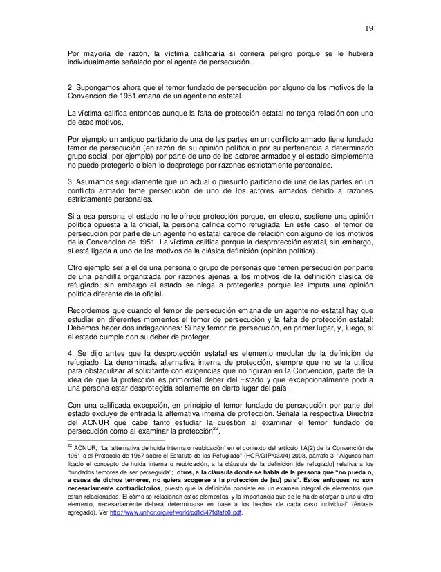 Proteccion De Refugiados En America Latina Iafjsr