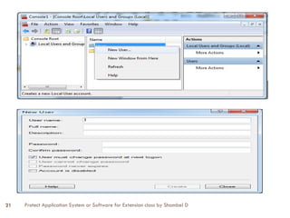 Protect Application System or Software for Extension class by Shambel D
21
 