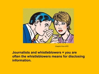 Protected Disclosures Workshop for Journalists | PPTX