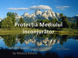 Protecția Mediului înconjurător by Rebeca Bularu 