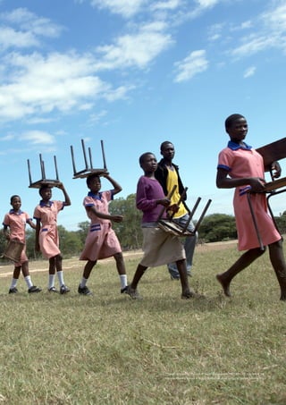 36
‘Locals prepare for the visit of Savior Kasukuwere, the ZANU-PF minister at the
Manjolo Primary School in Binga, Zimbabwe, April 14, 2012.’ Lynsey Addario/VII.
 