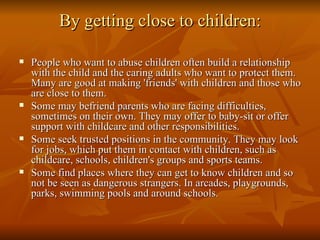 Protecting your child from sexual abuse | PPT