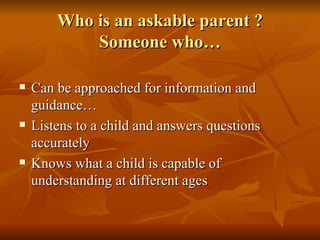 Protecting your child from sexual abuse | PPT