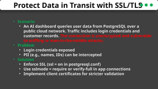Protecting PII & AI Workloads in PostgreSQL | PPTX