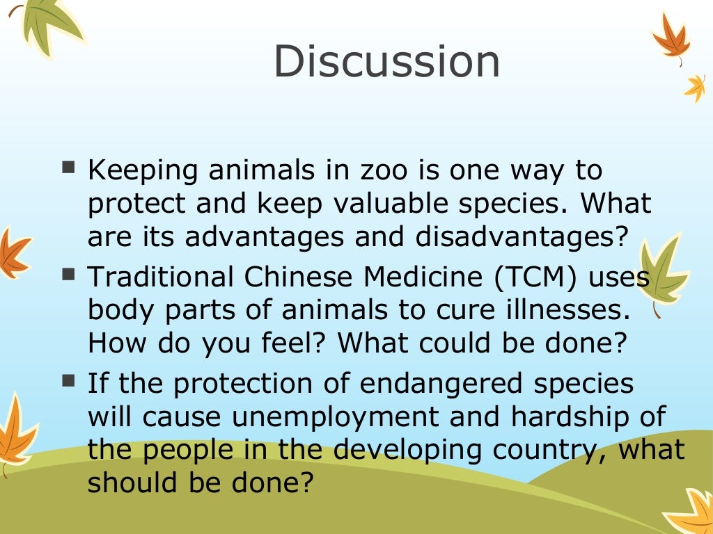 Protecting endangered plant and animal species