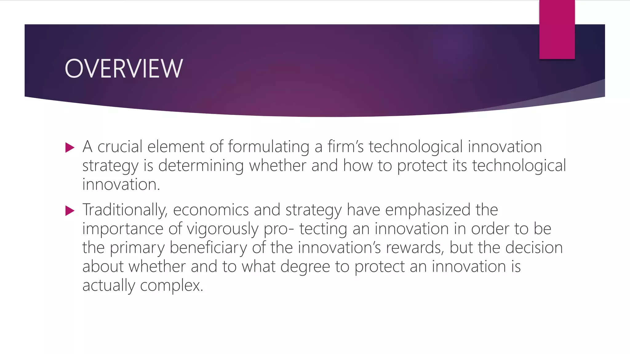 Protecting innovation - PATENTS, TRADEMARKS, AND COPYRIGHTS | PPT