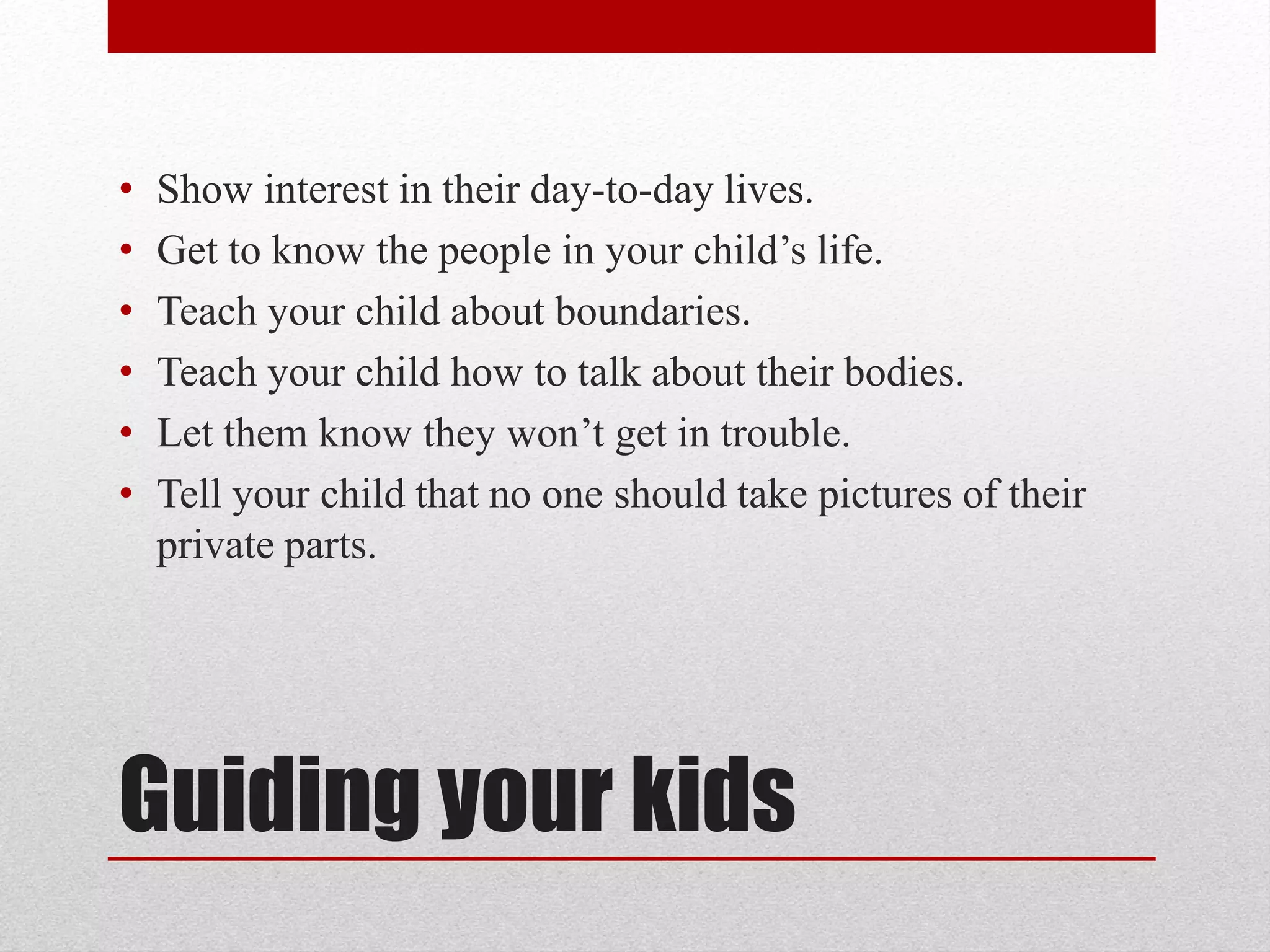 Protecting our children from sexual abuse | PDF