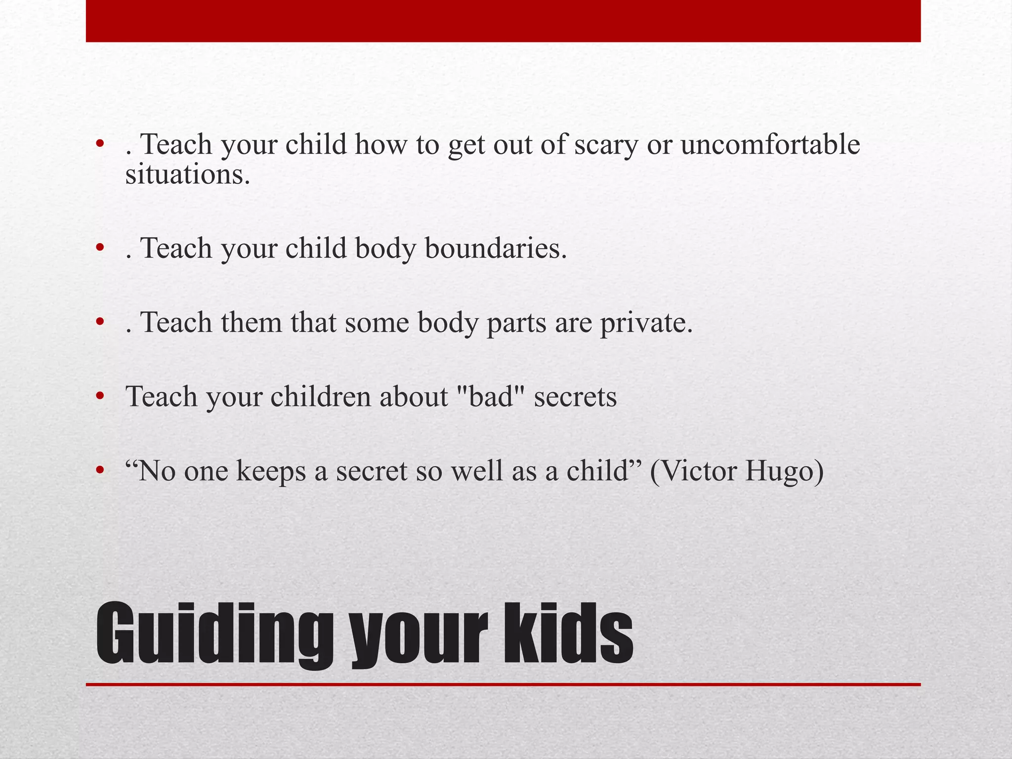Protecting our children from sexual abuse | PDF