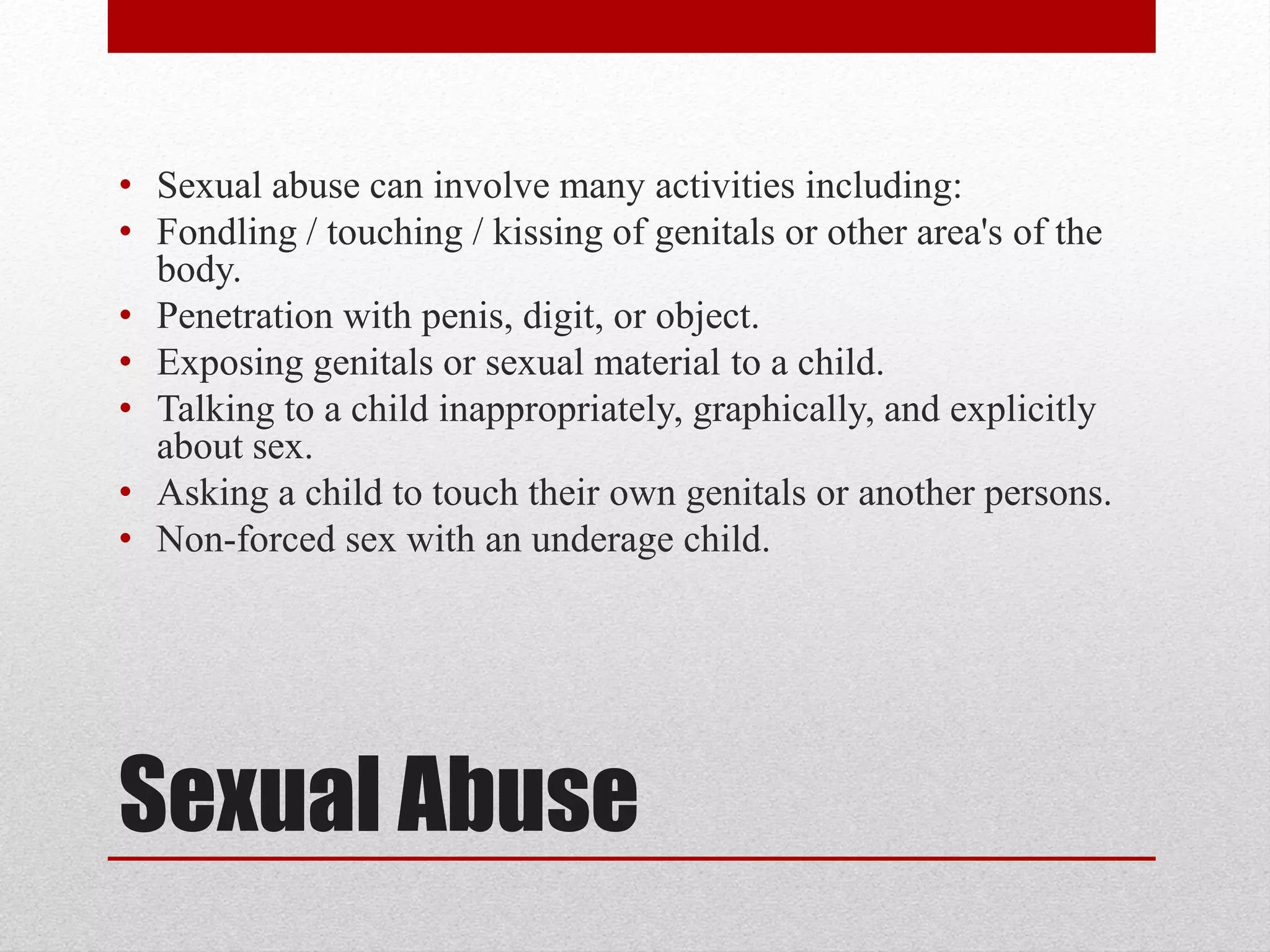 Protecting our children from sexual abuse | PDF