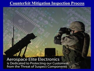 Counterfeit Mitigation Inspection Process
 