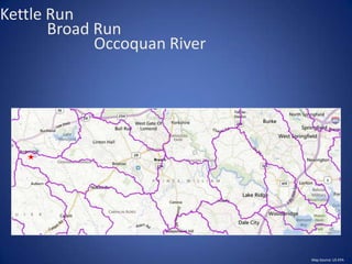 Occoquan River
Broad Run
Kettle Run
Map Source: US EPA
 