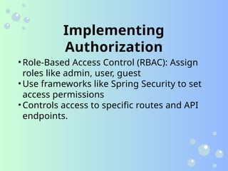 Protecting Web Applications The Role of Authentication and ...