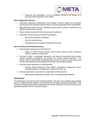 Protecting Web Based Applications