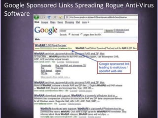 Google Sponsored Links Spreading Rogue Anti-Virus Software