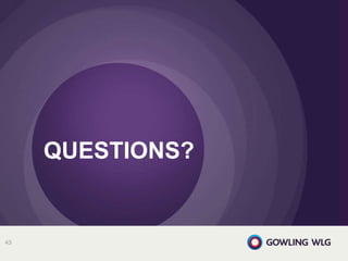 QUESTIONS?
43
 