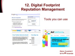 12. Digital Footprint  Reputation Management Tools you can use  