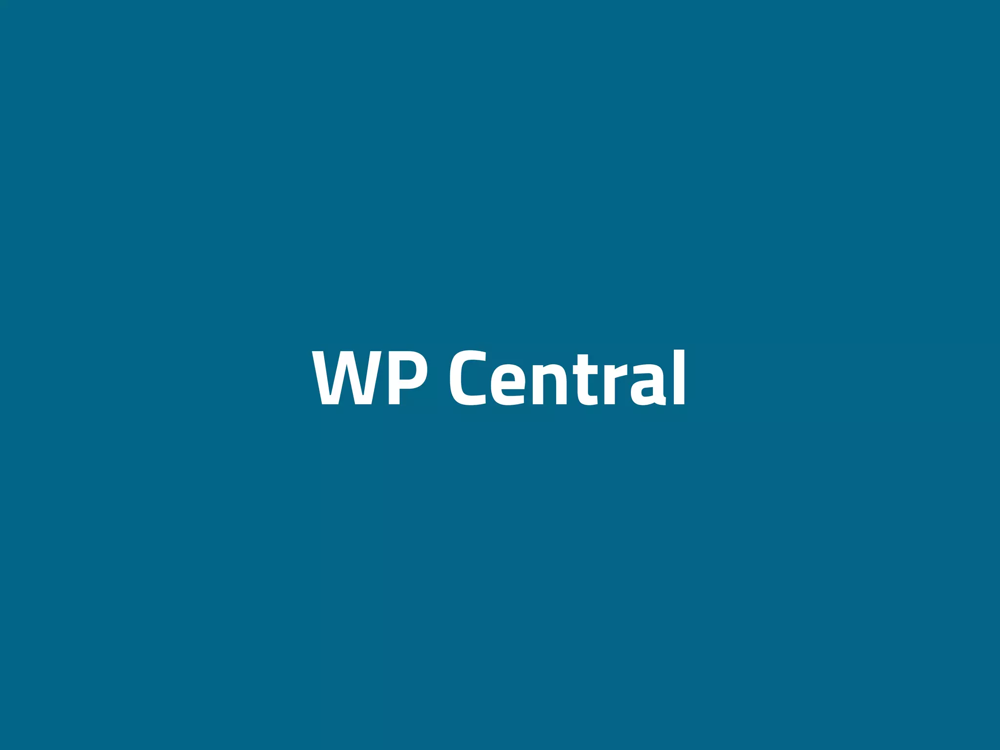 WP Central