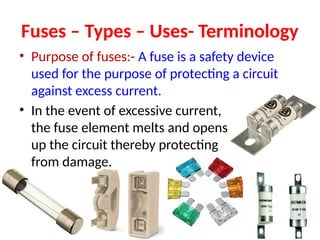 Protection Devices and Elecxtrical Control Ciccuits .pptx