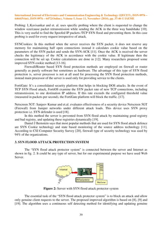 Protection of server from syn flood attack | PDF